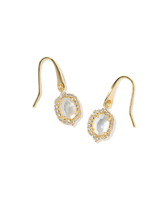 Kendra Scott Daphne Crystal Frame Drop Earrings - Sugar Co.
