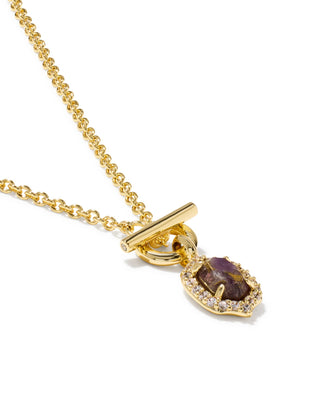 Kendra Scott Daphne Crystal Frame Toggle Necklace 9608806761 - Sugar Co.
