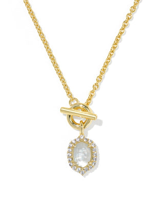 Kendra Scott Daphne Crystal Frame Toggle Necklace 9608806760 - Sugar Co.
