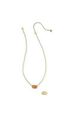 Kendra Scott Elisa Riveted Short Pendant Necklace - Sugar Co.