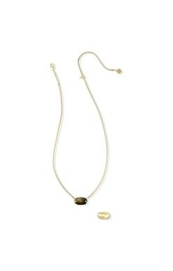 Kendra Scott Elisa Riveted Short Pendant Necklace - Sugar Co.