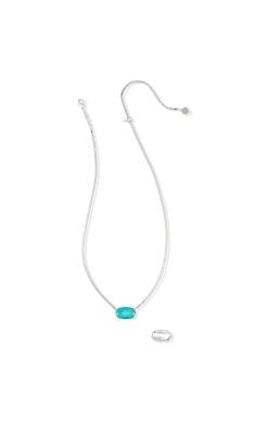Kendra Scott Elisa Riveted Short Pendant Necklace - Sugar Co.