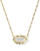 Kendra Scott Elisa Scallop Frame Short Pendant Necklace - Sugar Co.