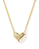Kendra Scott Heart Letter A Short Pendant Necklace - Sugar Co.