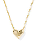 Kendra Scott Heart Letter E Short Pendant Necklace - Sugar Co.