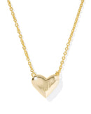 Kendra Scott Heart Letter J Short Pendant Necklace - Sugar Co.