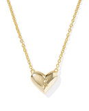 Kendra Scott Heart Letter K Short Pendant Necklace - Sugar Co.