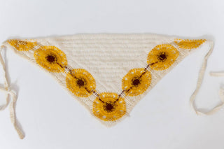 KNITTED FARMERS MARKET BANDANA: SUNFLOWER - Sugar Co.