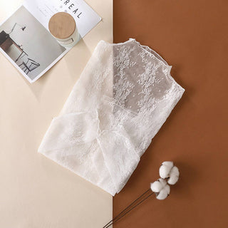 Lace Layering Top in Apricot - Sugar Co.