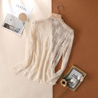 Lace Layering Top in Apricot - Sugar Co.