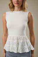 Lacie Peplum Top - Sugar Co.