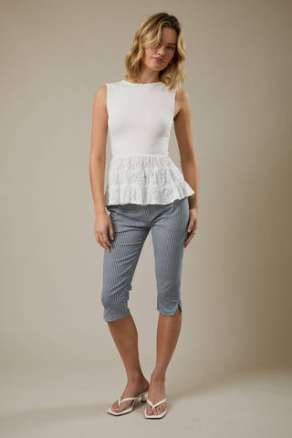 Lacie Peplum Top - Sugar Co.