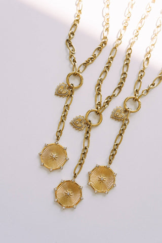 Laney Lariat Charm Necklace - Sugar Co.