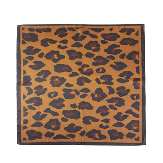 Leopard Print Square Scarf: BE - Sugar Co.