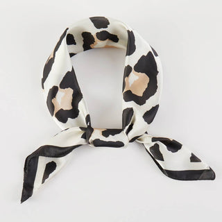 Leopard Print Square Scarf: BE - Sugar Co.