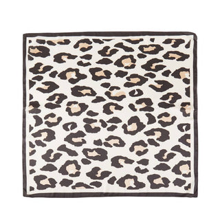 Leopard Print Square Scarf: BE - Sugar Co.