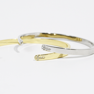 Let God Bangle: Gold - Sugar Co.