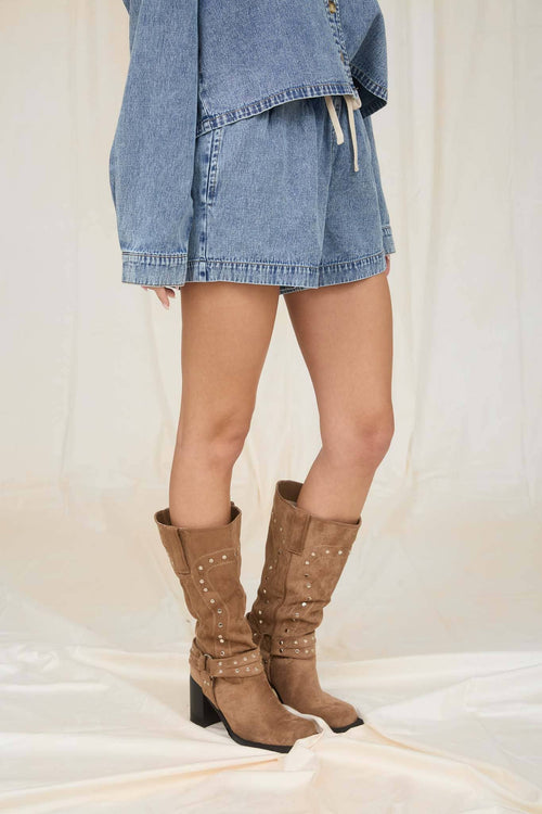 Let's Go Denim Short - Sugar Co.