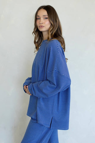 Levi Top in royal - Sugar Co.
