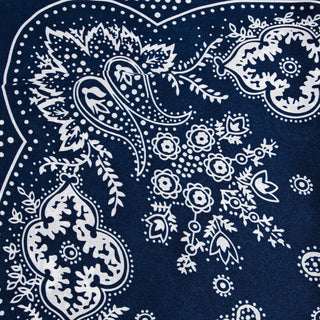 Light Paisley Design Square Bandana Scarf: FU - Sugar Co.