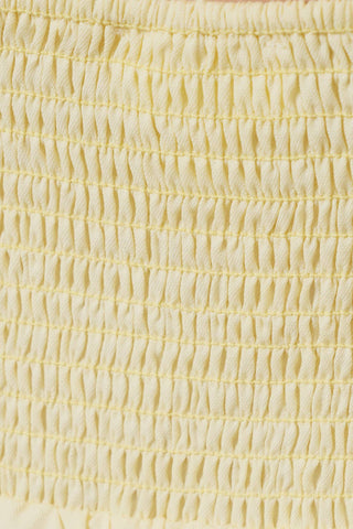 Limoncello Breeze Strapless Top - Sugar Co.