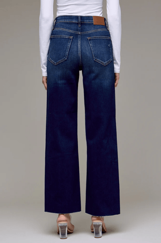 Logan Dark Wash Clean Stretch Dad Jean - Sugar Co.