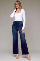 Logan Dark Wash Clean Stretch Dad Jean - Sugar Co.