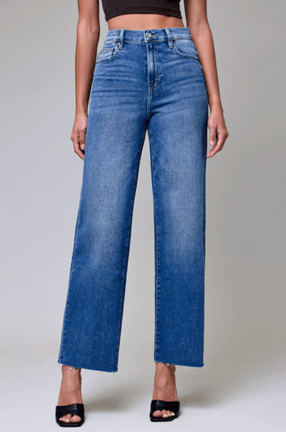 Logan High Waist Dad Jean - Sugar Co.