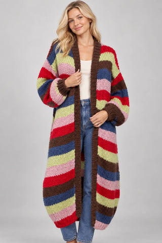 Lost in the Stripes Cardigan - Sugar Co.