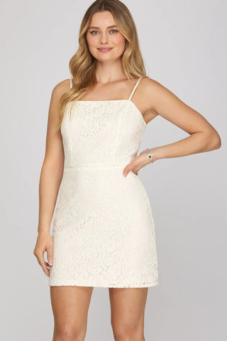 Lovely Lace Dress - Sugar Co.