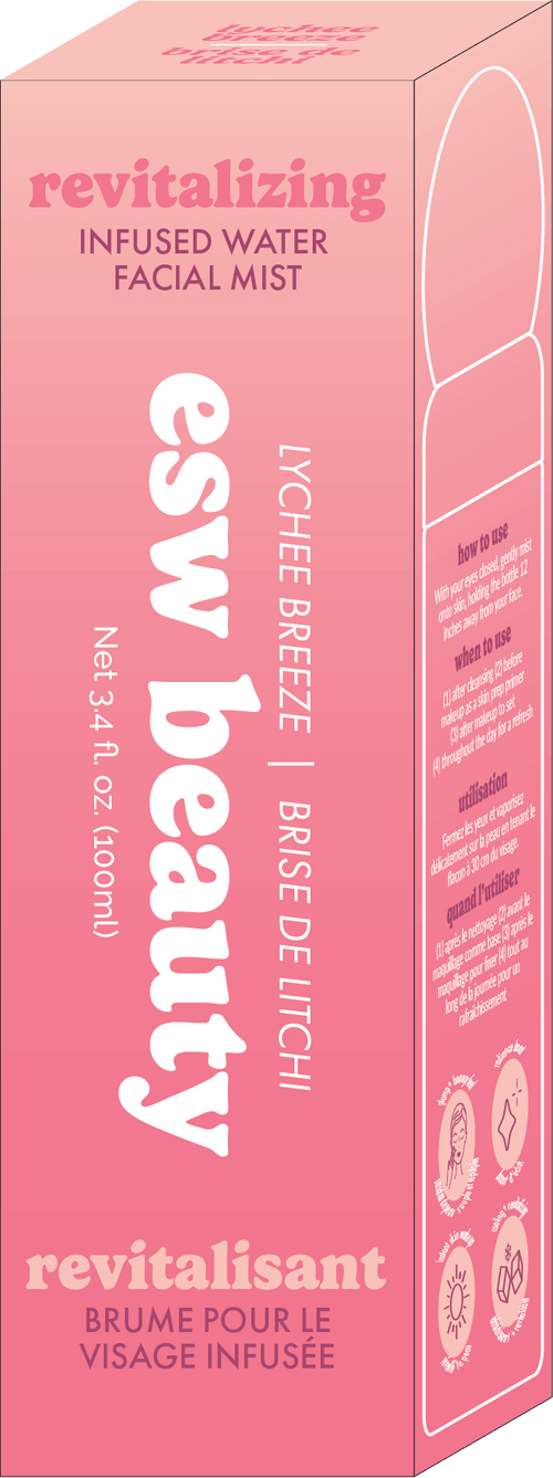 Lychee Breeze Revitalizing Infused Water Facial Mist - Sugar Co.