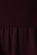 Maggie Mixed Media Dress Light Blue - Sugar Co.