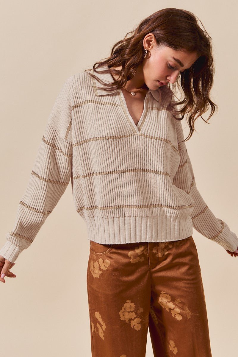 Maple Stripe Sweater