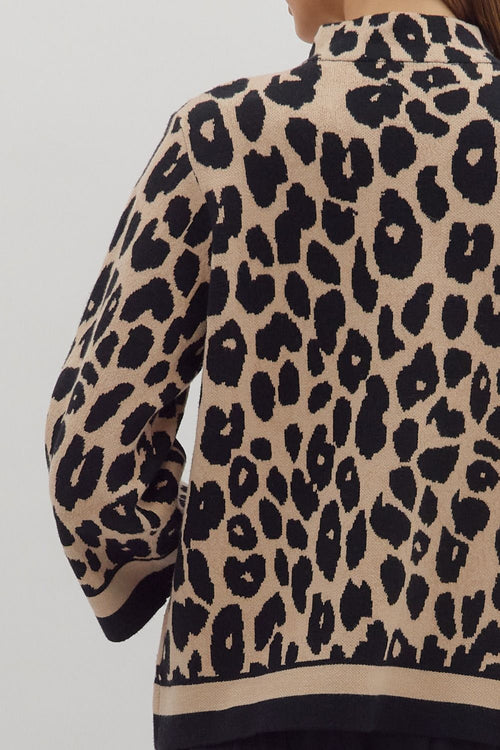 Marnie Leopard Sweater - Sugar Co.