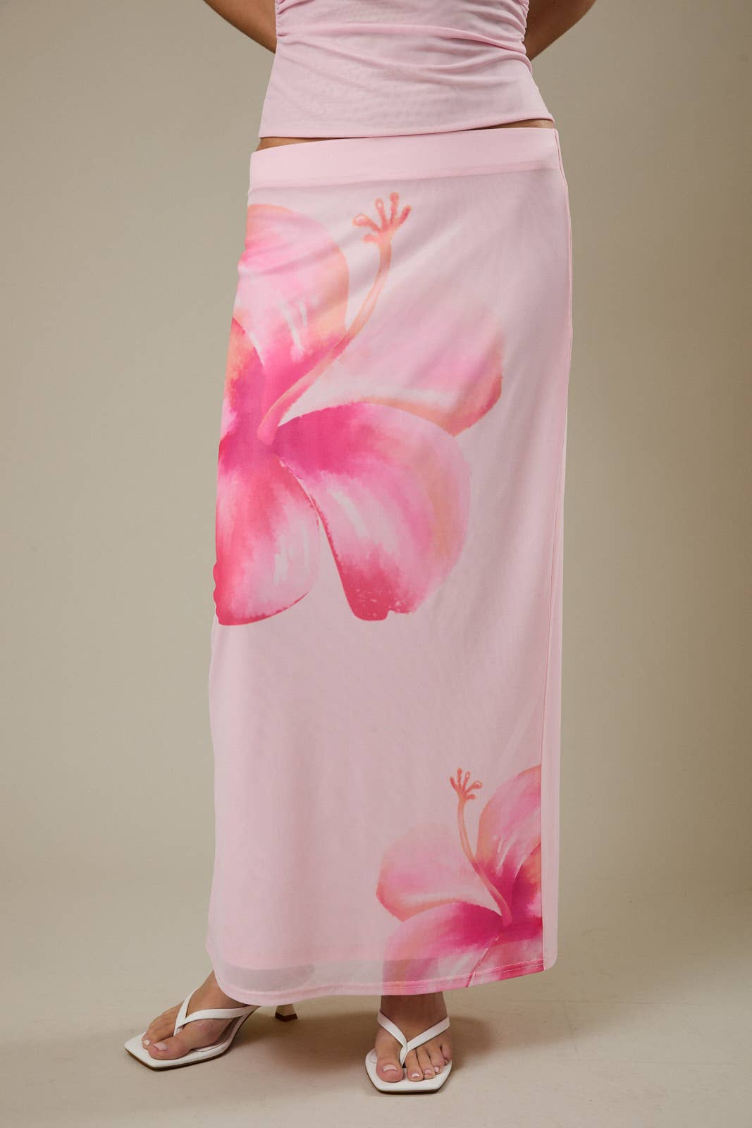 Maui Mesh Maxi Skirt