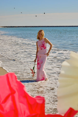 Maui Mesh Maxi Skirt - Sugar Co.