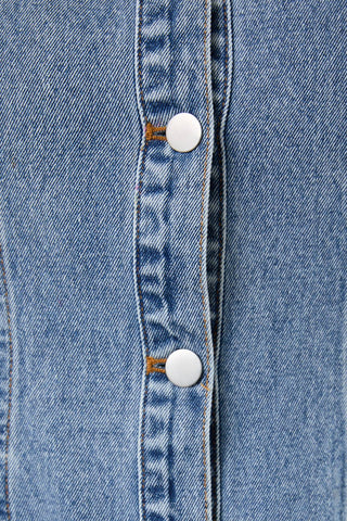 Meet Me Denim Mini Dress - Sugar Co.