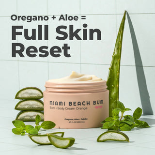 Miami Beach Bum | Bum and Body Cream Orange Mini 6oz - Sugar Co.