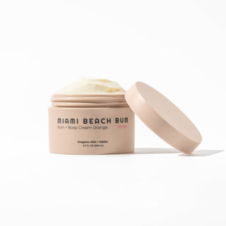 Miami Beach Bum | Bum and Body Cream Orange Mini 6oz - Sugar Co.