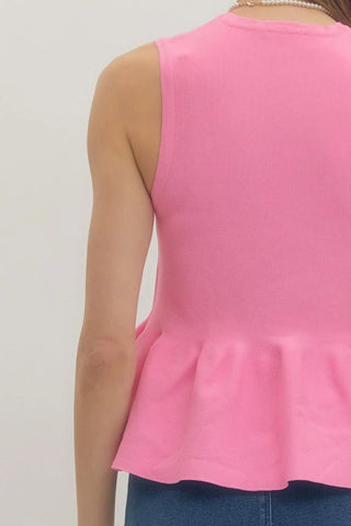 Miami Peplum Top - Sugar Co.