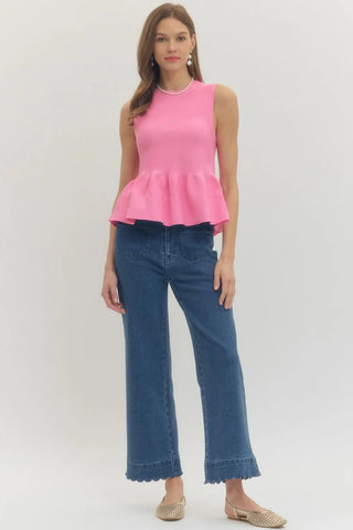 Miami Peplum Top - Sugar Co.