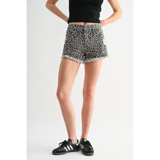 Mica | Leopard Shorts - Sugar Co.