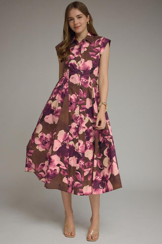 Midnight Magnolia Dress - Sugar Co.