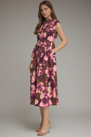 Midnight Magnolia Dress - Sugar Co.