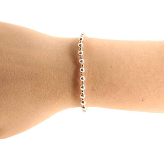 Mini Katy Bracelet in Silver with Gold: Standard 6.75 inch - Sugar Co.