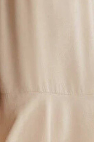 Minimalist Drop Shoulder Button Up Blouse Banana - Sugar Co.