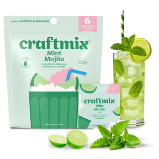 Mint Mojito Cocktail / Mocktail Mixer - 6 Servings Multipack - Sugar Co.