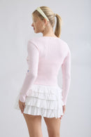 Miss Daisy Cardigan Pink - Sugar Co.