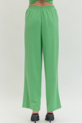 Molly Comfort Slack Green - Sugar Co.