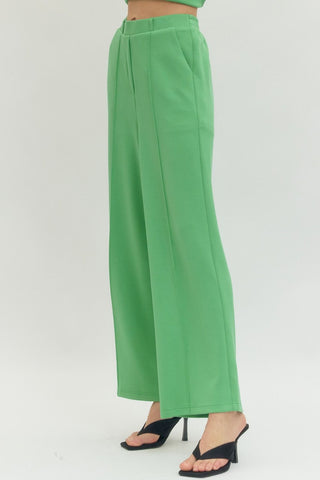 Molly Comfort Slack Green - Sugar Co.